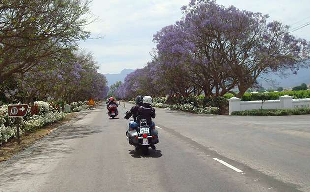 Sur la route du Rainbow ride