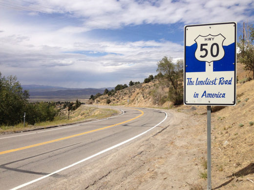 Entrée Route 50 : the loneliest road of America