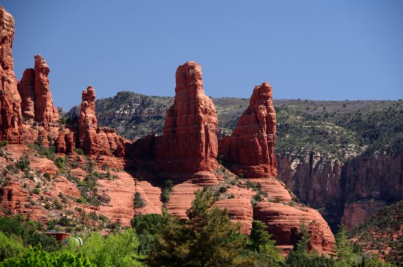 Les roches rouges sculptées de Sedona