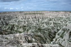 vue des badlands