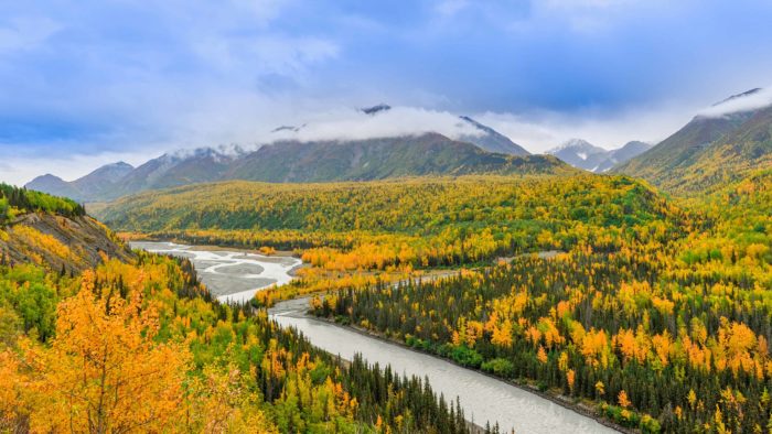 La beauté des paysages d'Anchorage